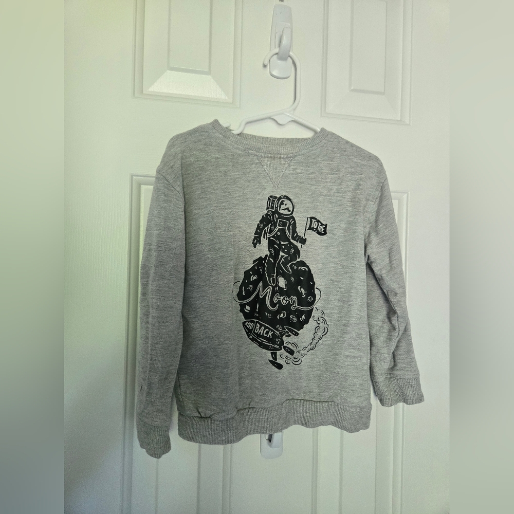 To The Moon And Back Bamboo Sweatshirt - Brave Little Ones